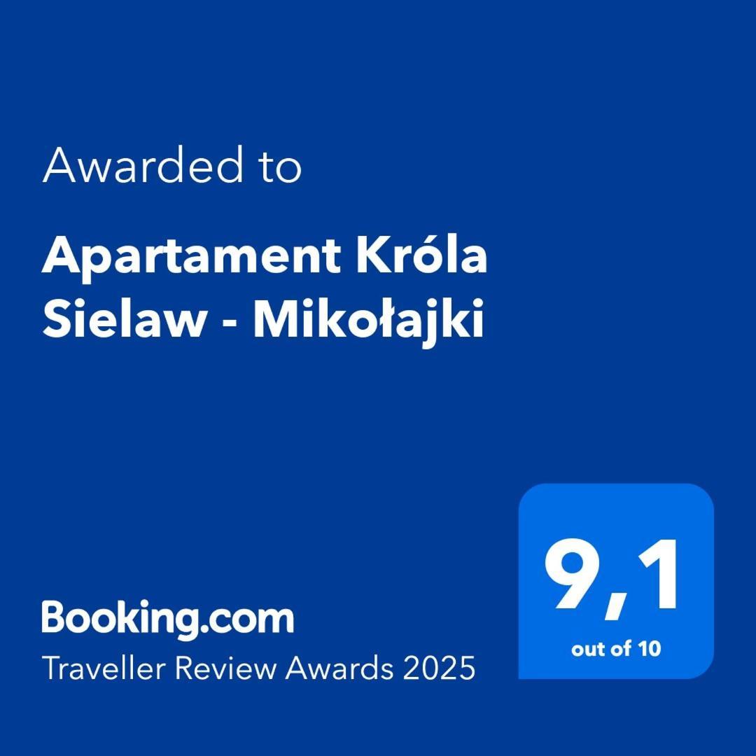 Apartament Króla Sielaw Mikołajki Zewnętrze zdjęcie